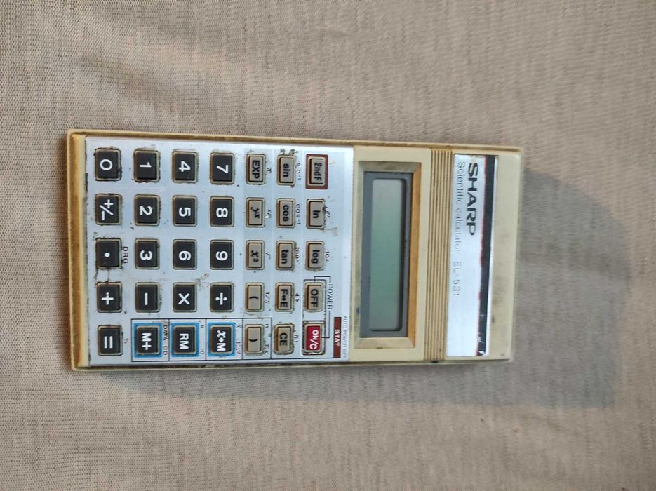 Kalkulator Naukowy SHARP EL-531 Scientific Calculator klasyk, unikat!