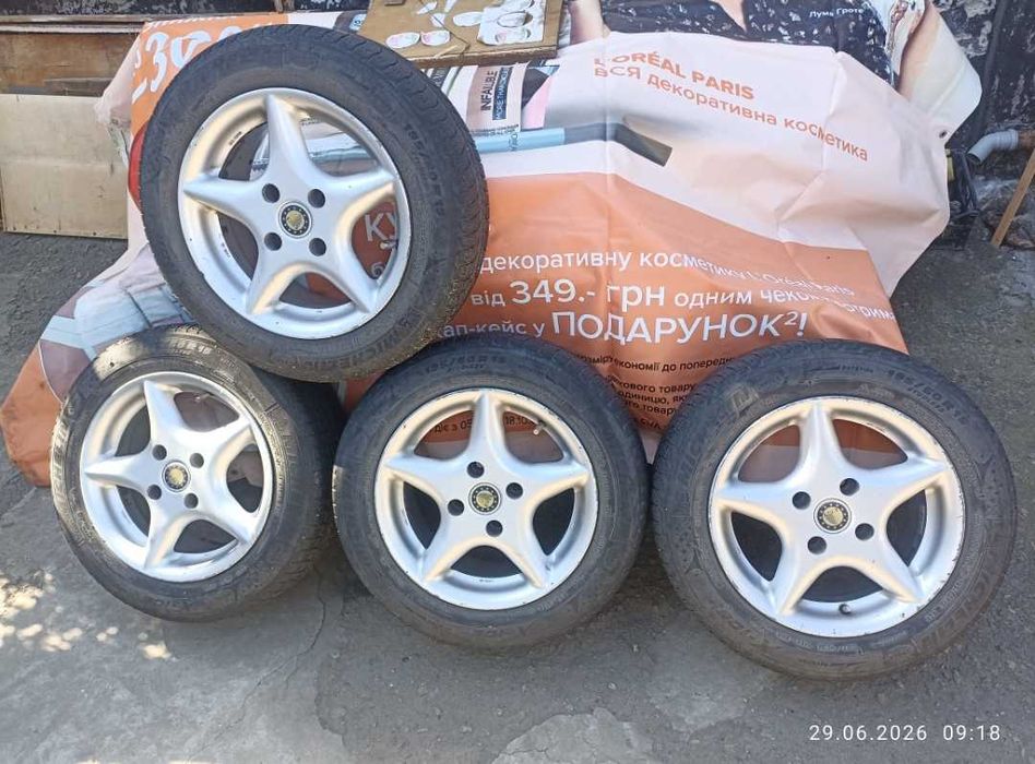Диски R15 4/114,3 - Chevrolet Lacetti, Lancer, Kia, Mazda та інші