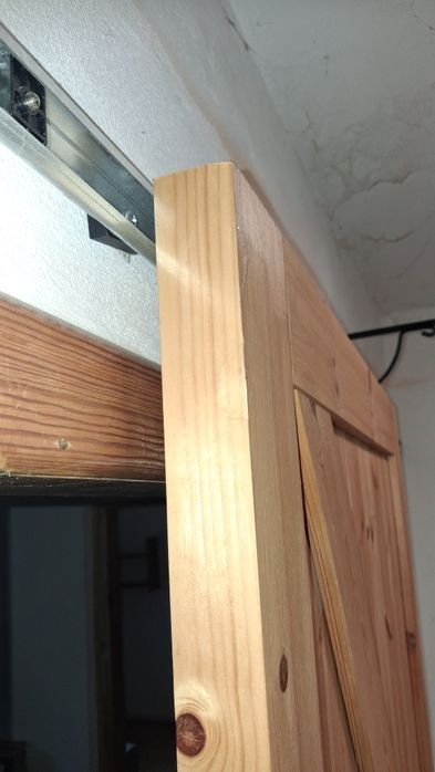 Drzwi drewniane przesuwne