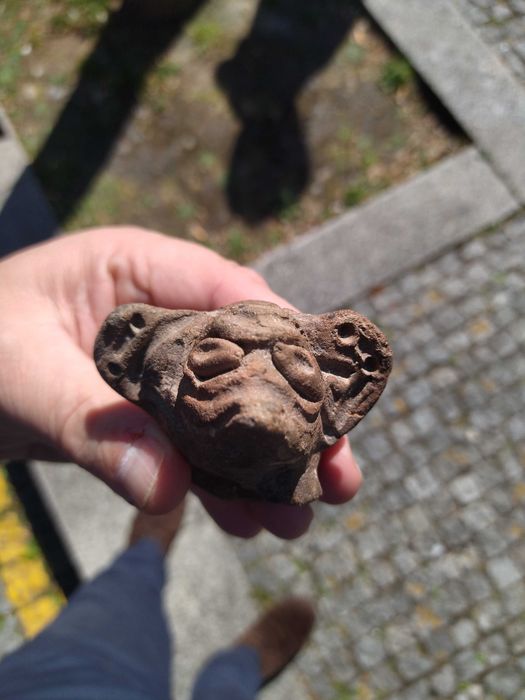 Cabeça de Demónio Pazuzu antigo