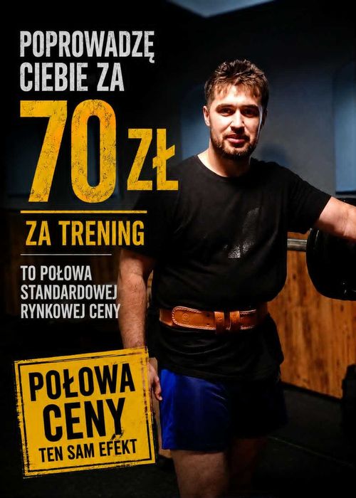 Trener Personalny Warszawa Wola 70 zł