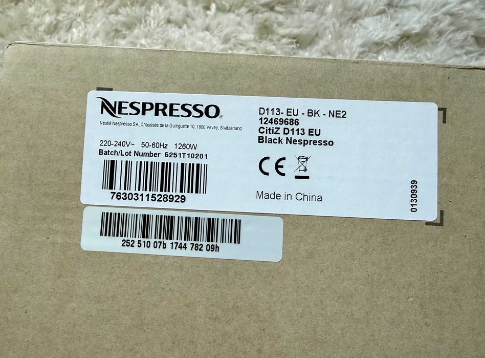 Máquina de Café Nespresso CITIZ - Nova