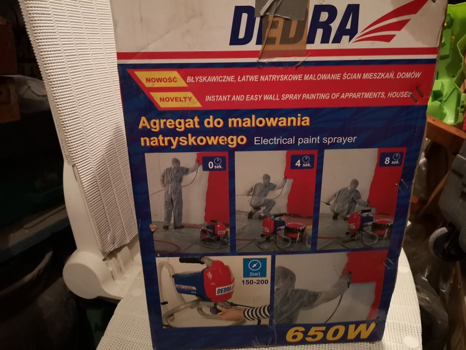 DEDRA DED7421. Agregat Malarski Chydrodynamiczny 650W