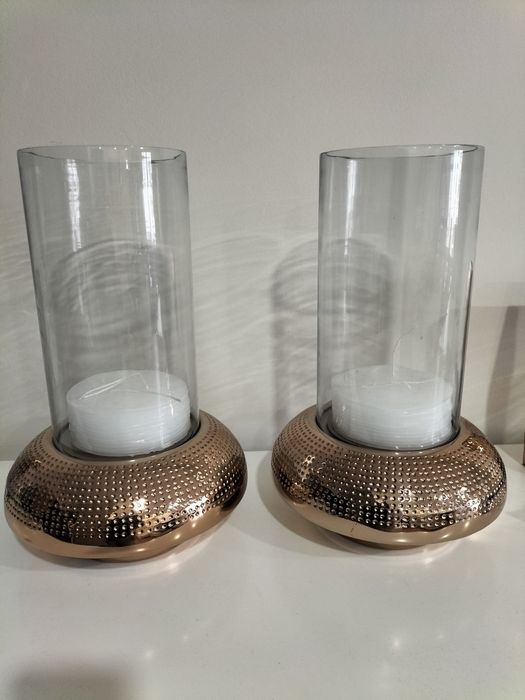 Decoração com vela incluída