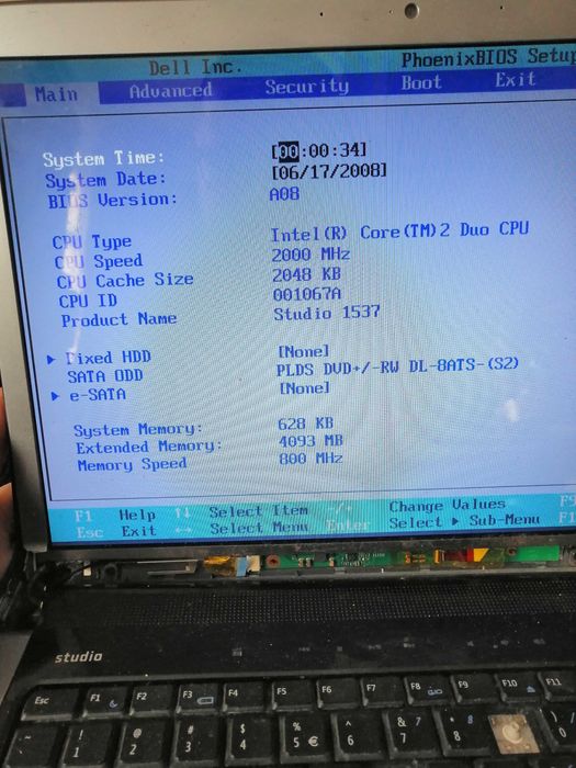 laptop dell pp33l