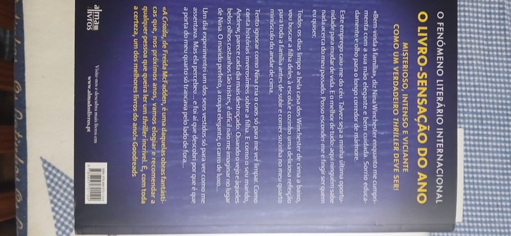 Livro A criada - Freida McFadden