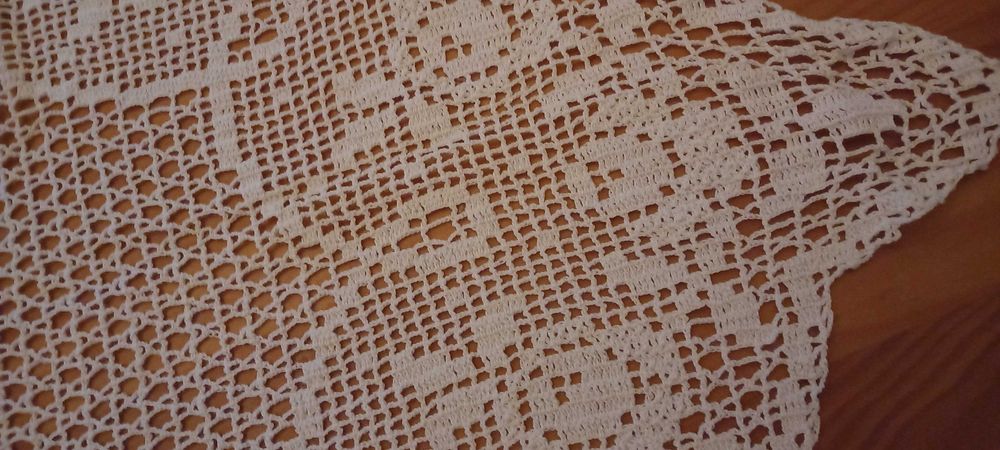 Naperon de renda para mesa feito à mão64585485853825122