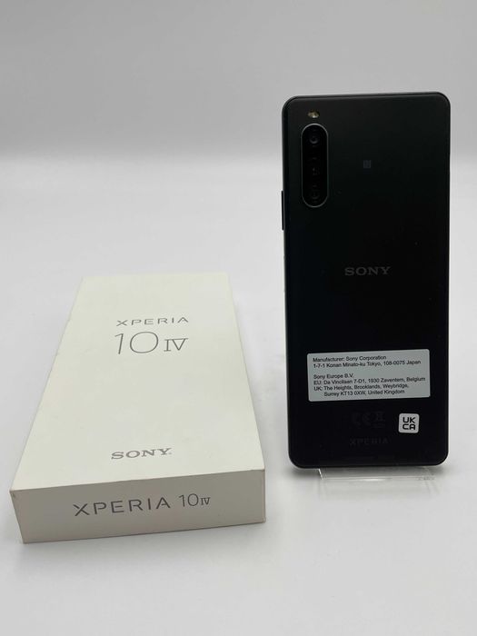Telefon Sony Xperia 10 IV 6/128GB Czarny Świetna jakość Aparatu!