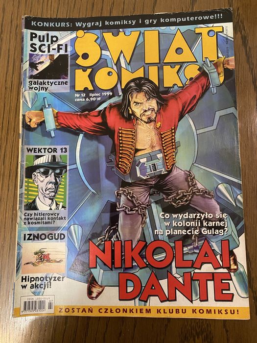 Świat Komiksu 12 ( 4/1999 ) Iznogud ; Robin Chód; Wektor 13; Jasio
