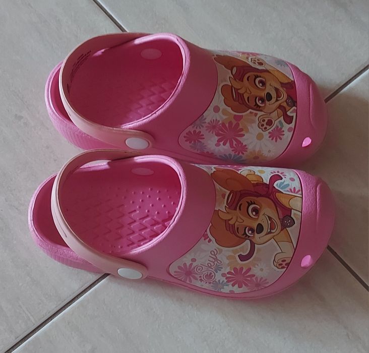 Klapki dziecięce Psi PAtrol typu KROKSy