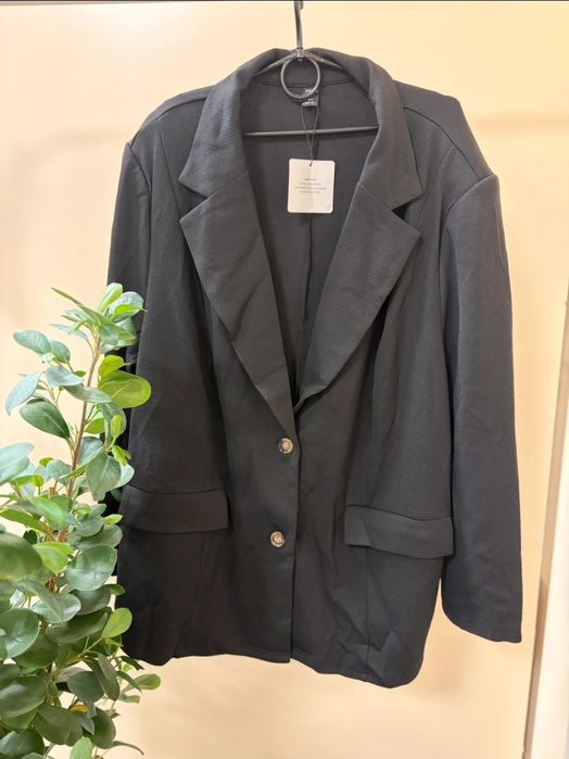 Prążkowana marynarka 5XL NOWA