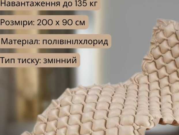 Матрас пртипролижневий з компрессором насос