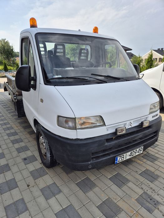 Citroen Jumper Autolaweta, minikoparka
