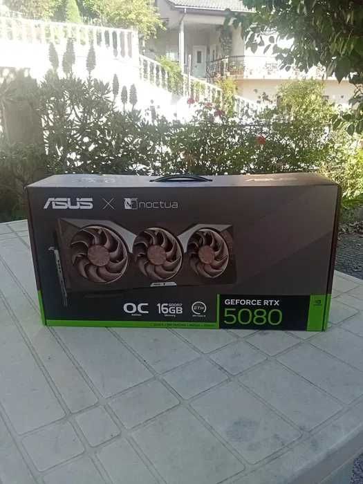 RTX 5080 16GB OC asus noctua edition - embalada