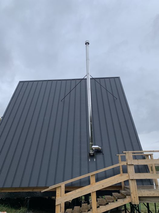 Монтаж димоходів, пічок , каміну.