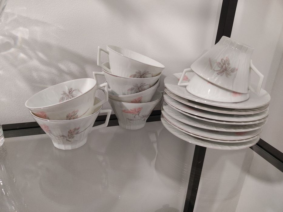 Serviço de chá vista alegre