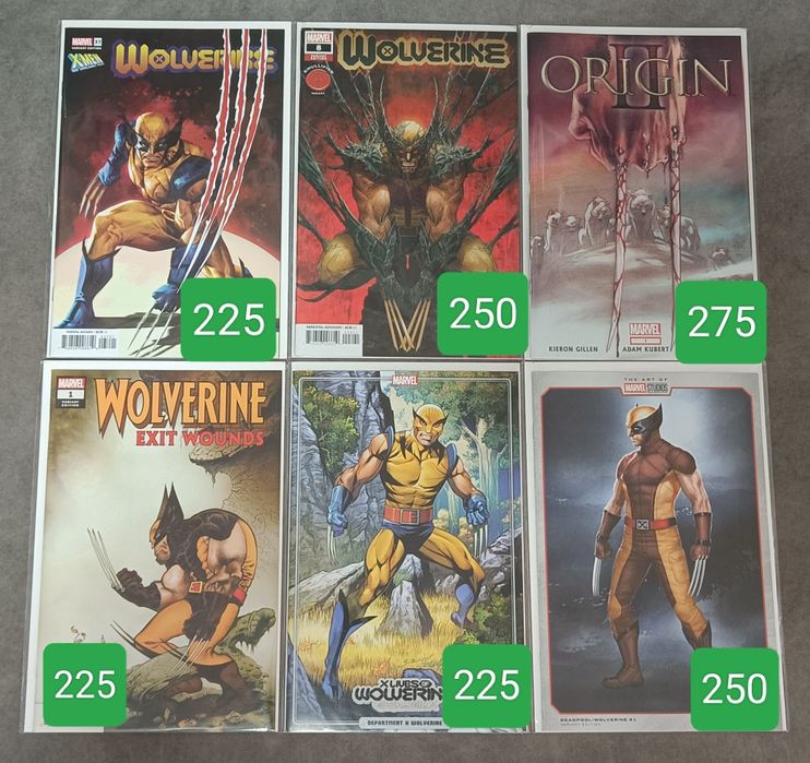 Комікси англійською Marvel Wolverine