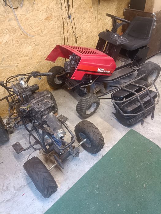 Traktorek mtd quad  silnik