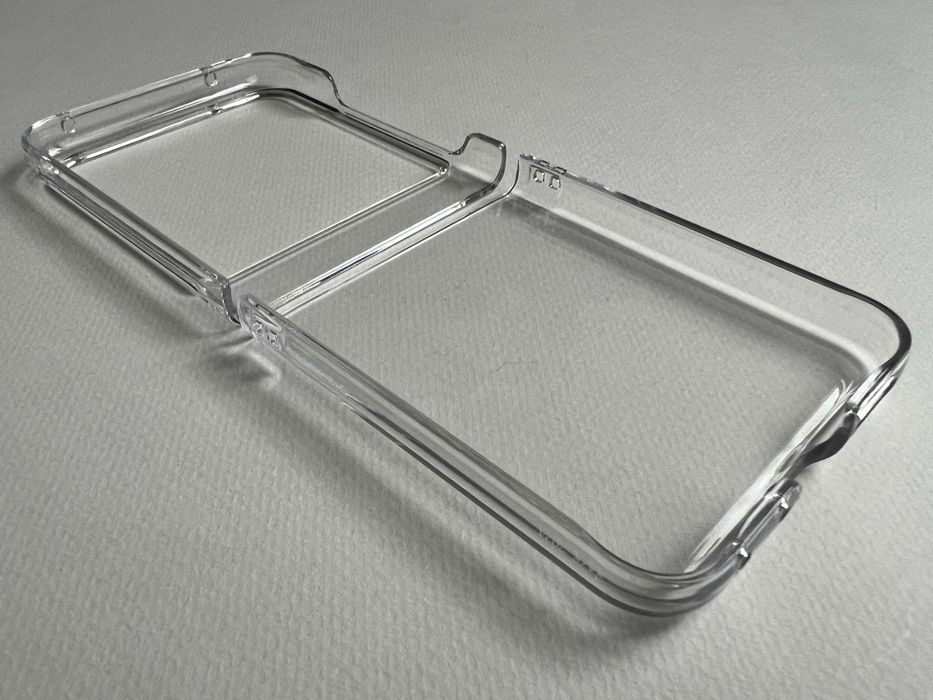 Motorola Razr 50 чохол із прозорого пластику чехол накладка