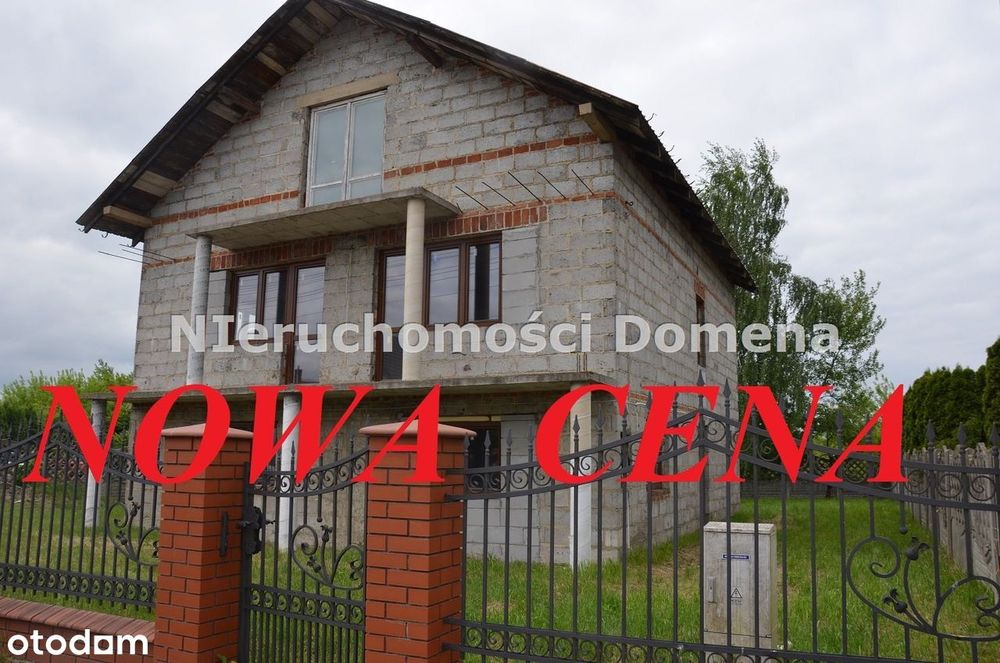 Dom jednorodzinny w stanie surowym