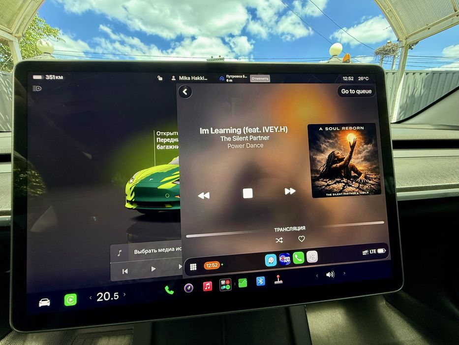 Carplay для Tesla
