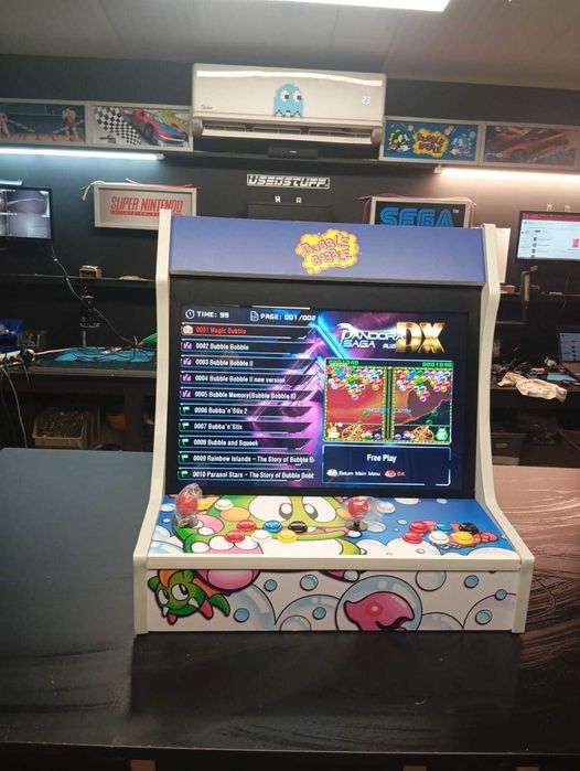 Arcade Bartop Bubbles Bobble