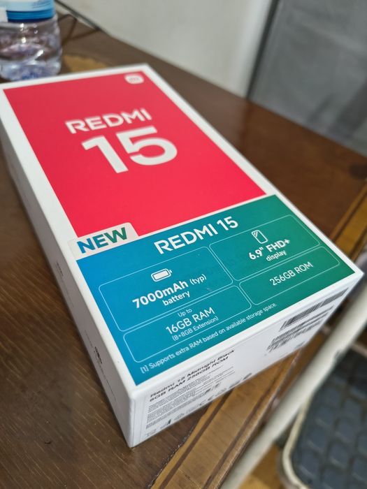 Vendo redmi 15 novo