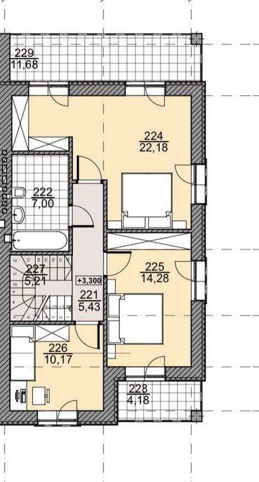 Найкраща ціна|Буча|Дуплекс+ повне чистове оздоблення|КМ Park Residence