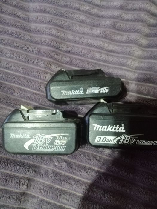 Продам батареї makita 1,3а,3 a, 5а, 18в,і14.4в