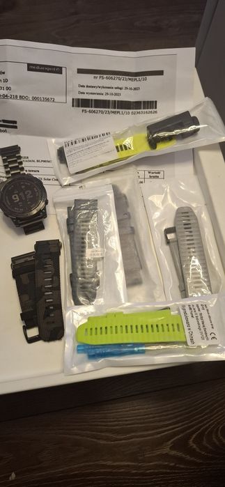 Garmin fenix 7x solar full zestaw