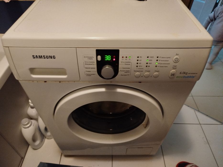 Пральна машинка Samsung eco bubble