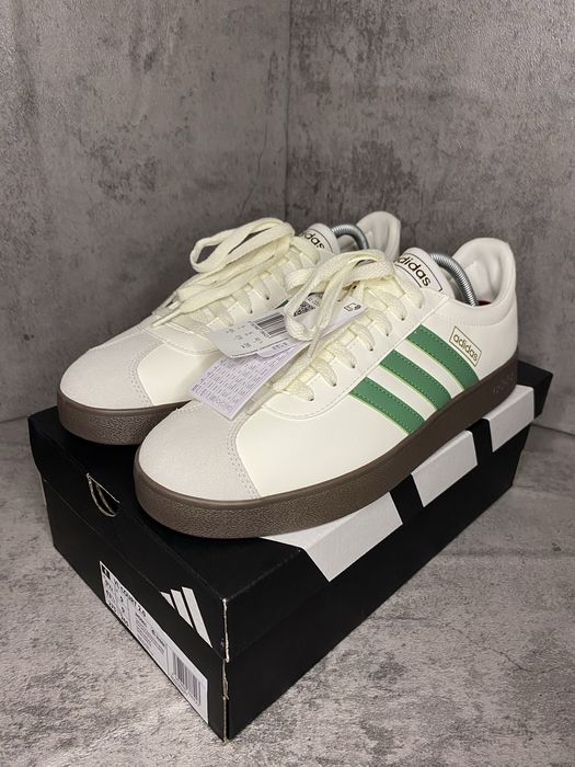 Adidasy VL Court 2.0 nowe beżowe r.42,5 / 27,5 cm sneakersy