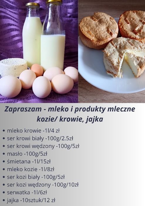 Serwatka kozia, zapraszam