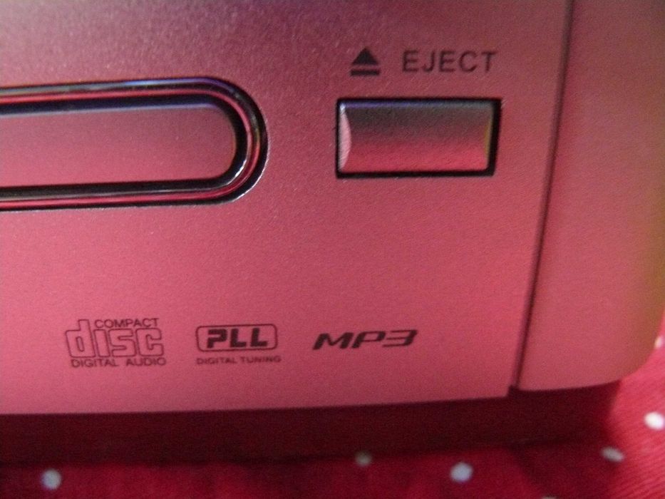 Radio z cd mp3 usb SD zegarek słuchawki