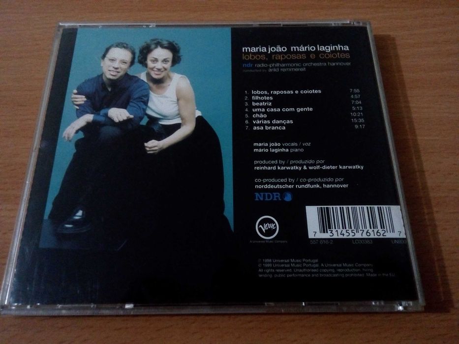 MARIA JOÃO & MÁRIO LAGINHA - Lobos, Raposas E Coiotes