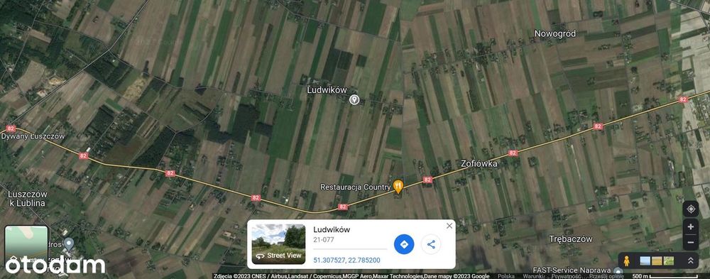 Działka 15,4 ar Ludwików (bez pośredników) - Widok 4