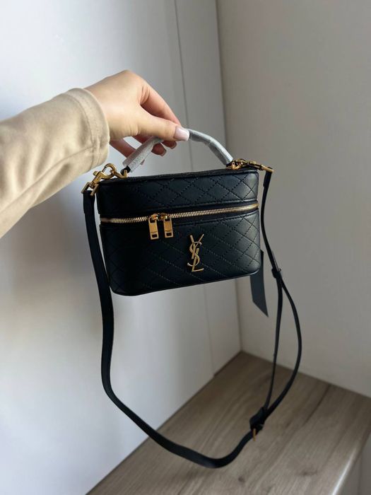 Torebka Saint Laurent vanity bag black