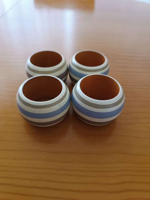 4 argolas para guardanapos