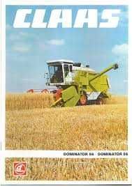 Instrukcja obsługi Claas kombajn Dominator 56  Claas