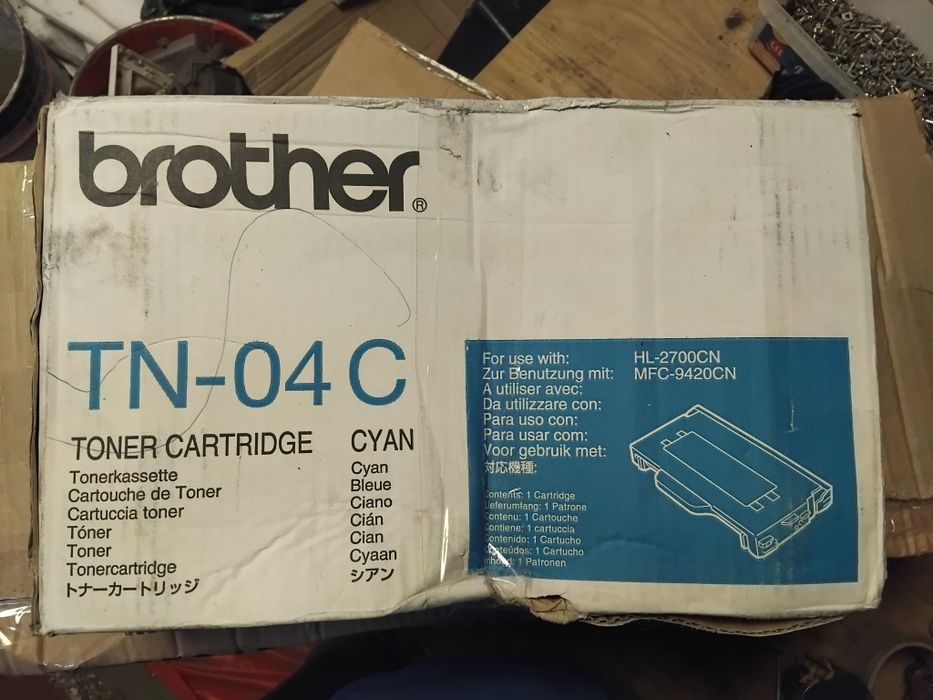 Oryginalny toner Brother TN04C nowy zaplombowany