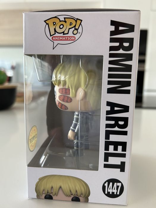 Funko Pop Attack on Titan (Armin Arlelt) (1447 Chase) - p/ incluídos