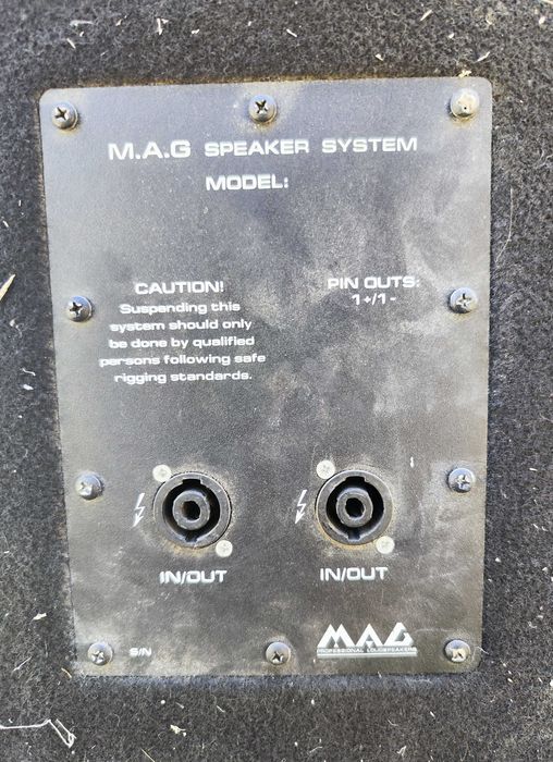 Акустика колонки MAG пара