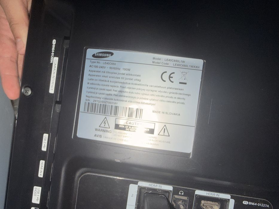 Telewizor samsung sprawny