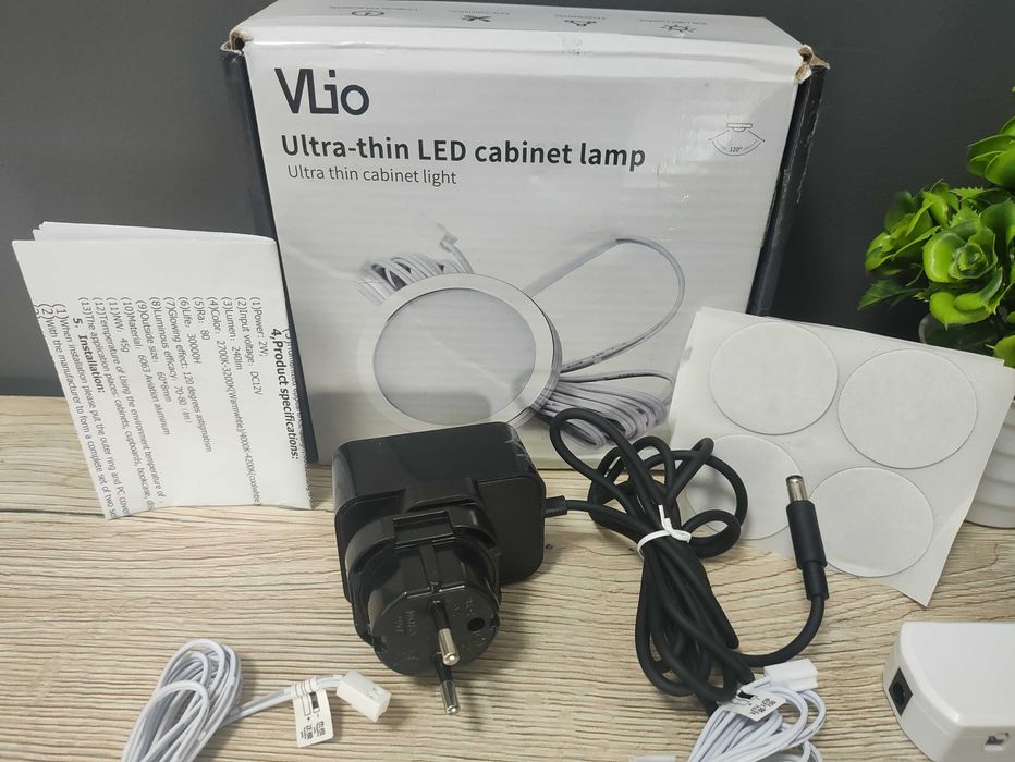 Oświetlenie LED Lampki Pod meble do szafy szafki reflektor lampy