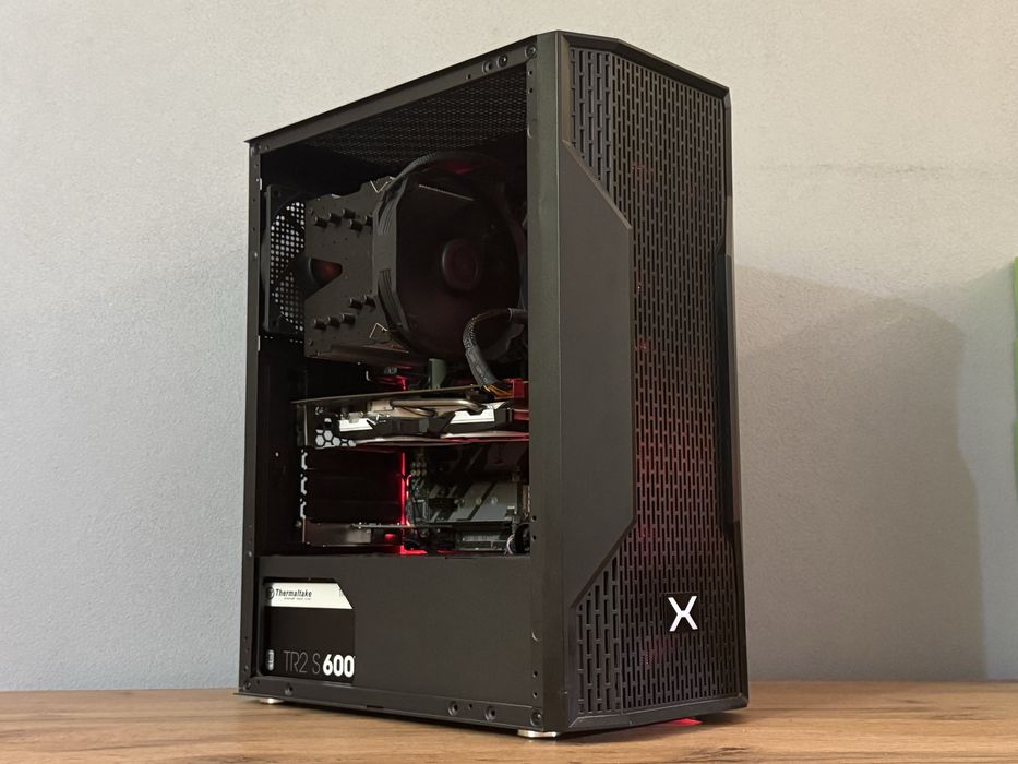 Komputer Gamingowy FV23% 16gb ram Intel i5 RX 580 SSD PC do Gier