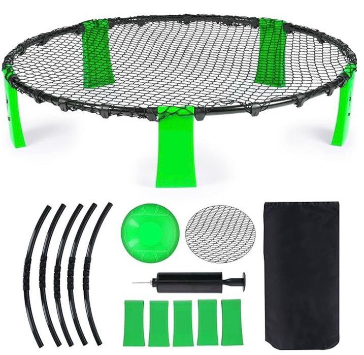 SpikeBall (Jogo praia coletivo) (Rede e bola) (Conjunto completo)