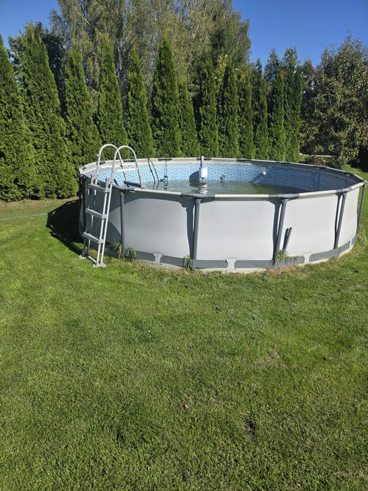 Basen 100x490 pompa piskowa