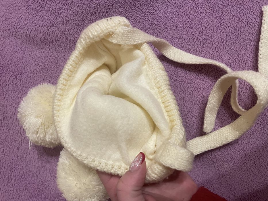 Зимова нова куртка на дівчинку(шапка в подарунок)