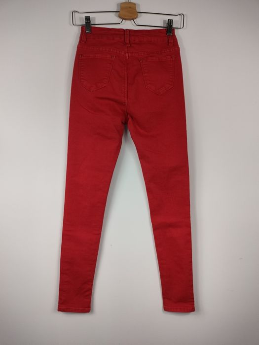 spodnie rurki wysoki stan By Sasha Jeans r 36 S