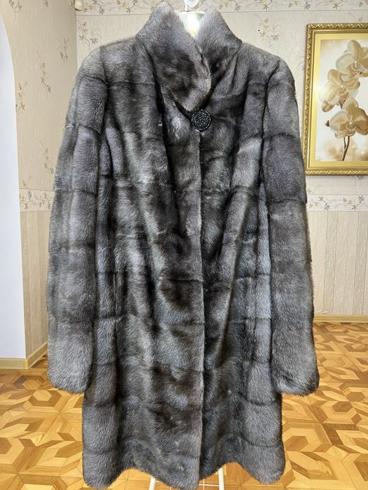 Норкова шуба Греція kopenhagen fur графіт поперечка 46p.